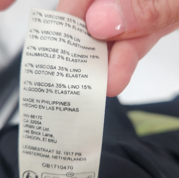 Anthropologie‎ Maeve The Naomi Black Jumpsuit 14 - Picture 5 of 7